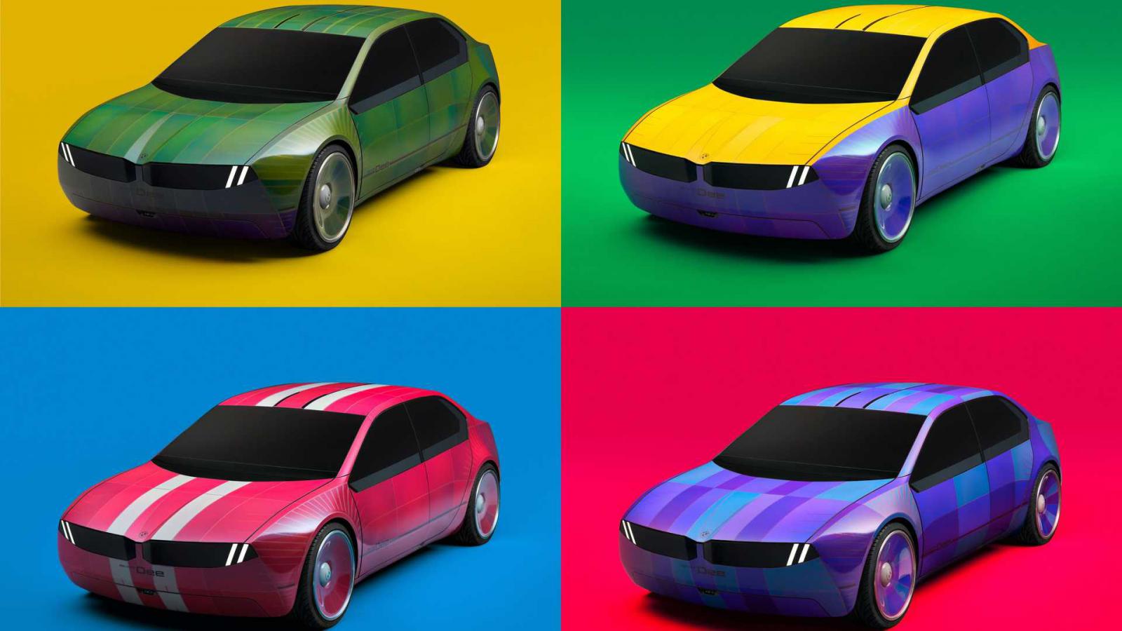 BMW i Vision Dee: Αλλάζει χρώματα και έχει γιγαντιαίο Head Up Display